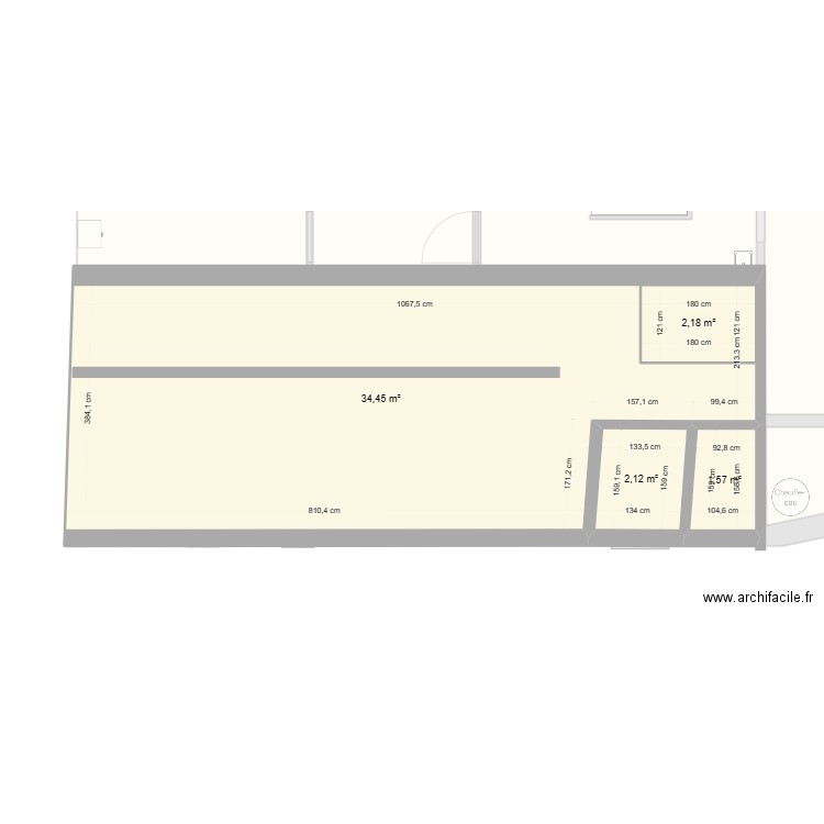 Maison Malvina  RDC 2. Plan de 9 pièces et 137 m2