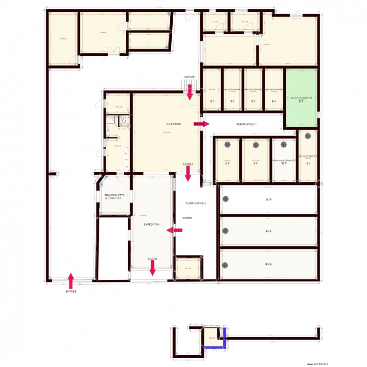 PU300. Plan de 0 pièce et 0 m2