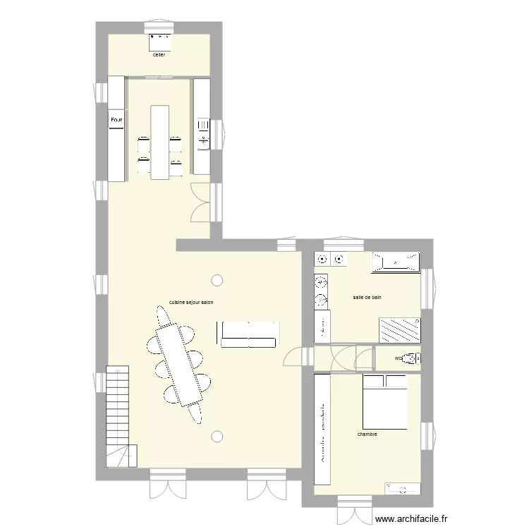 rdc 2. Plan de rdc 2. Plan de