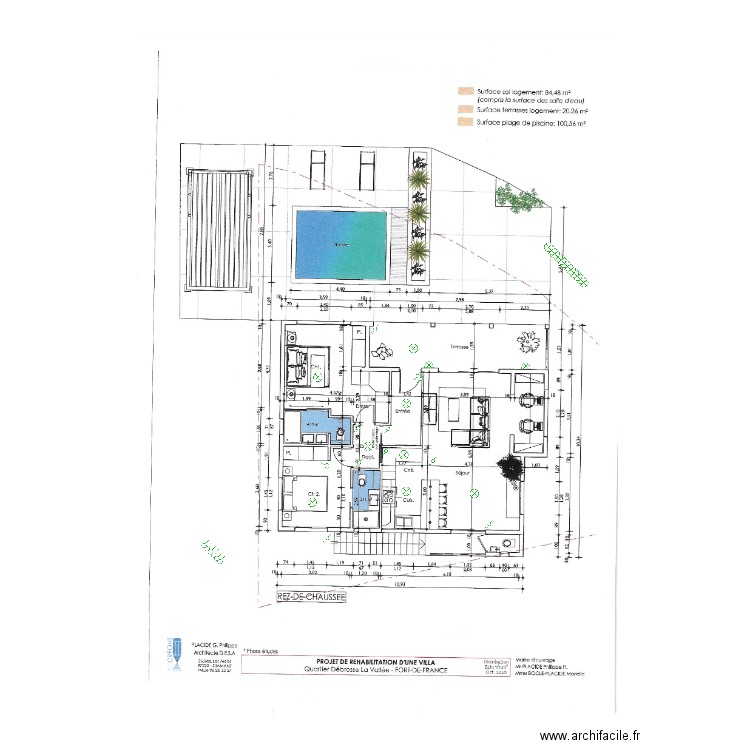 DESBROSSE LA VALLEE EGM. Plan de 0 pièce et 0 m2