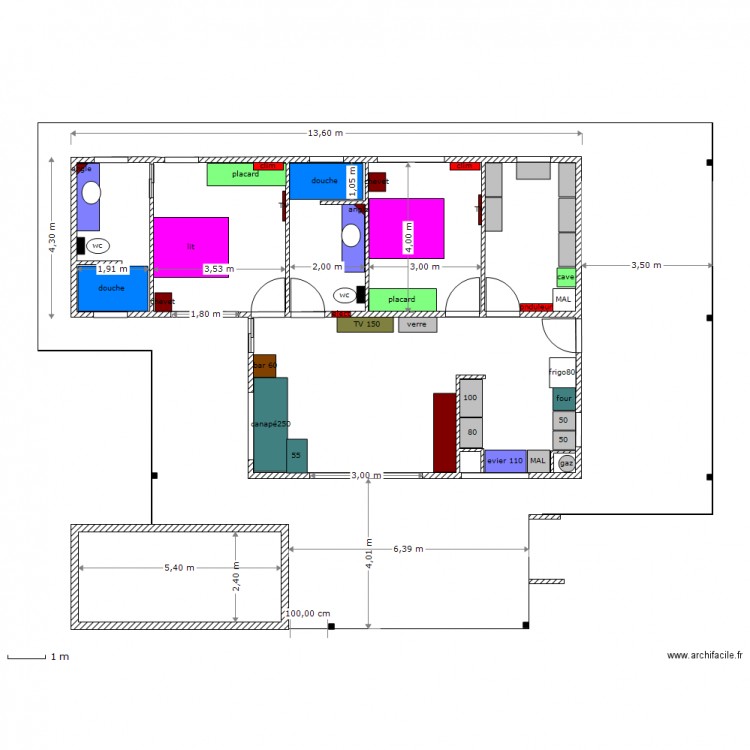 cuisine gilles2. Plan de 0 pièce et 0 m2