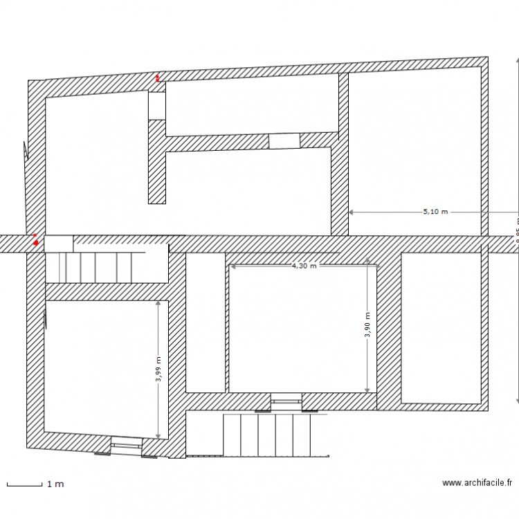 caves Clarensac. Plan de 0 pièce et 0 m2