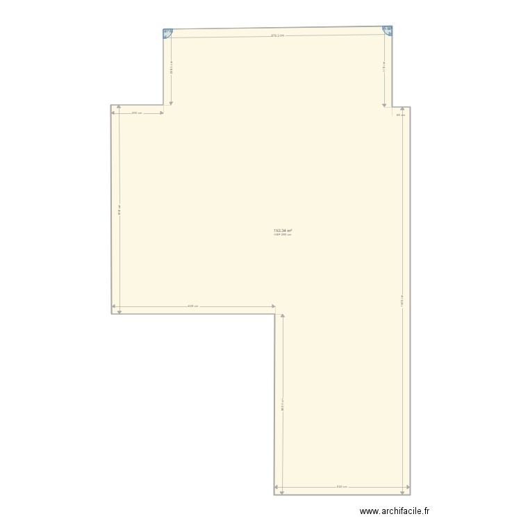 Fédération Francaise de Tennis Rolland Garros. Plan de 1 pièce et 153 m2