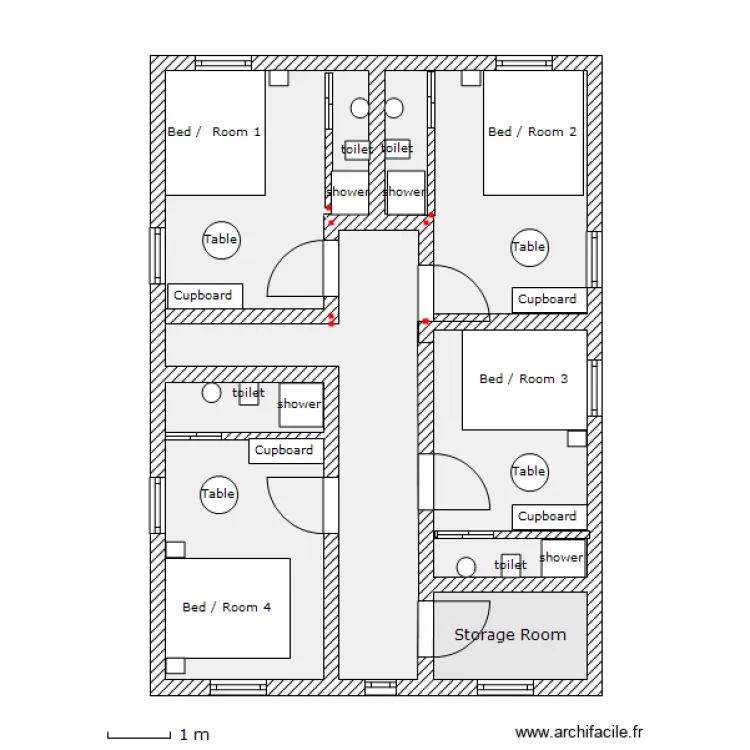 Bagan- Bed and Breakfast- Second Floor. Plan de Bagan- Bed and Breakfast- Second Floor. Plan de