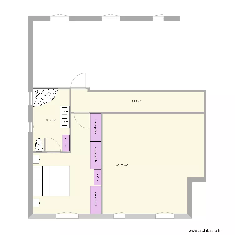 suite parentale 12 01 &agrave; 15h30 version 1. Plan de 