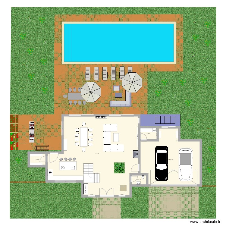 Maison Benagil. Plan de 0 pièce et 0 m2