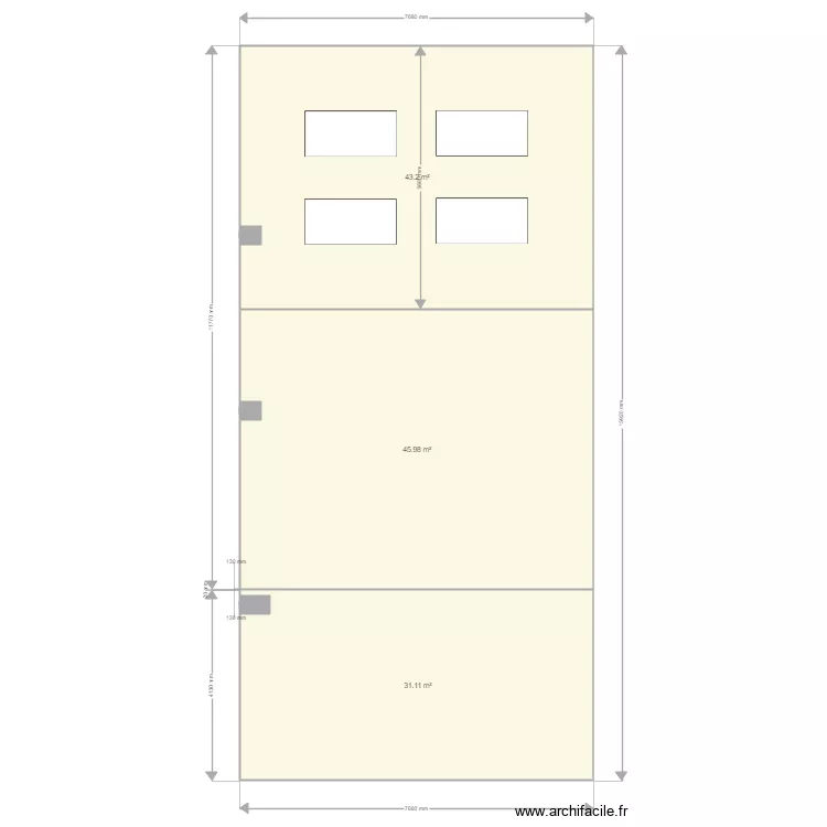 HANGAR B. Plan de HANGAR B. Plan de