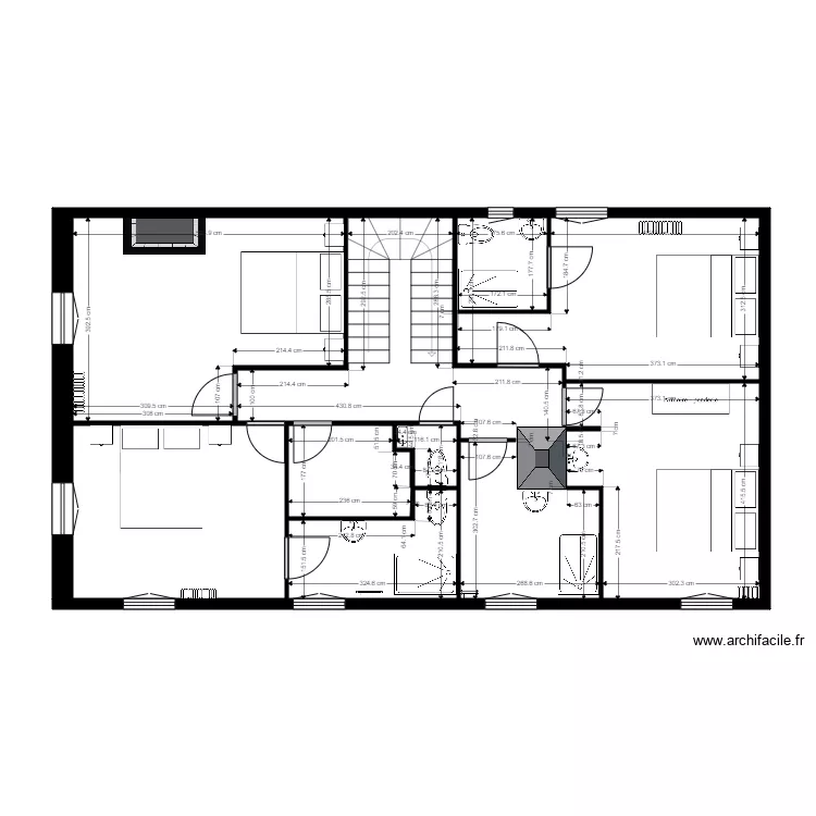 etage castets1. Plan de 