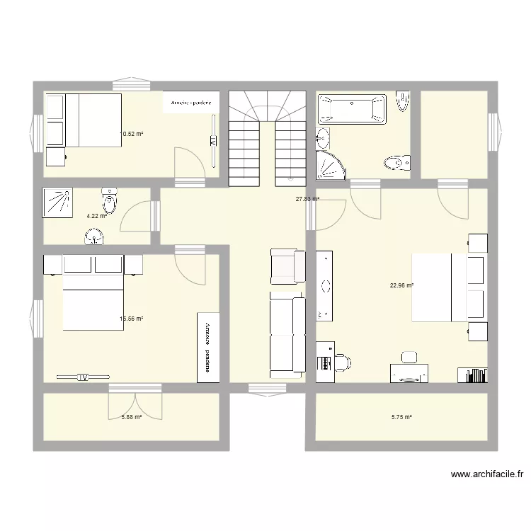 trano. Plan de trano. Plan de