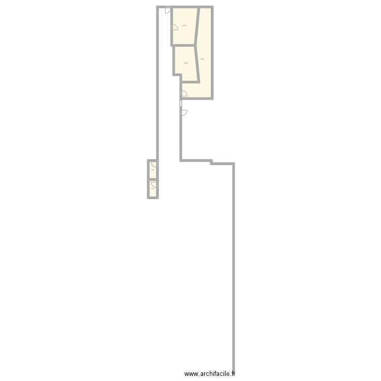PIECE A VIVRE VIRGINIE. Plan de 5 pièces et 71 m2