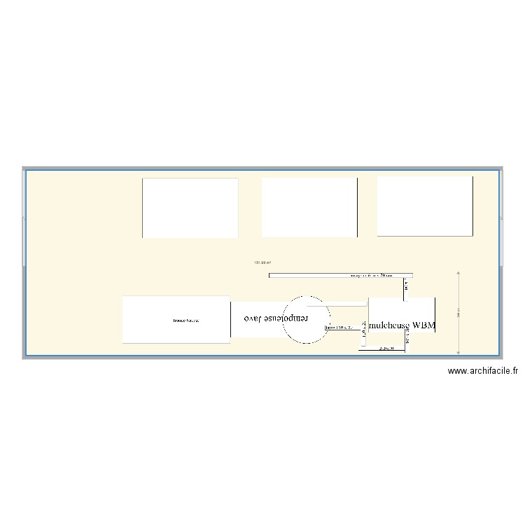 kercoadou. Plan de 0 pièce et 0 m2