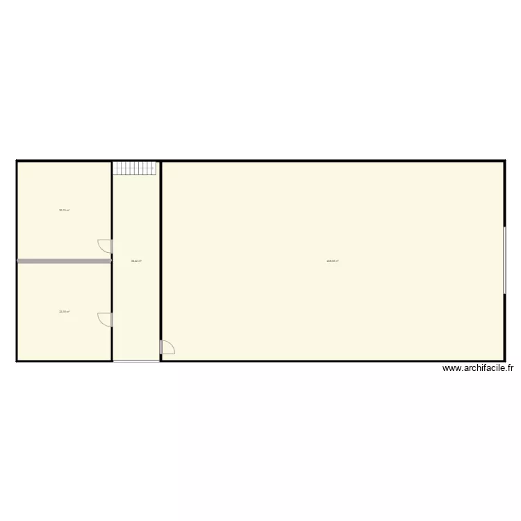 HANGARD SCI. Plan de 