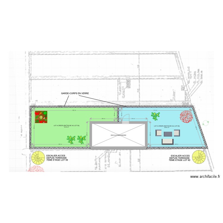 lauriston. Plan de 0 pièce et 0 m2