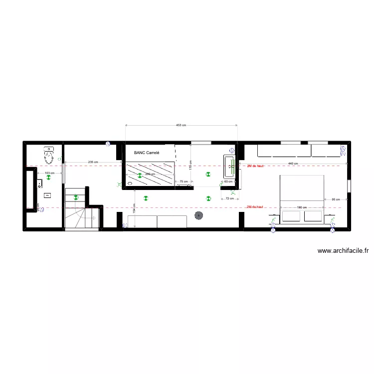 electricit&eacute;def. Plan de 