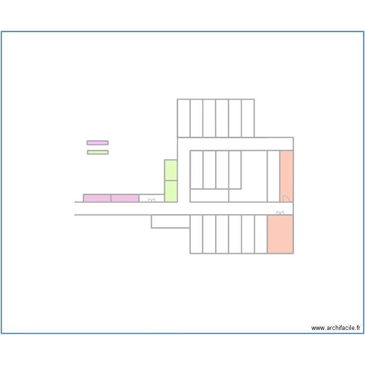 parking -2. Plan de 19 pièces et 5794 m2