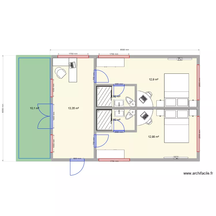 гостишка пазл. Plan de 