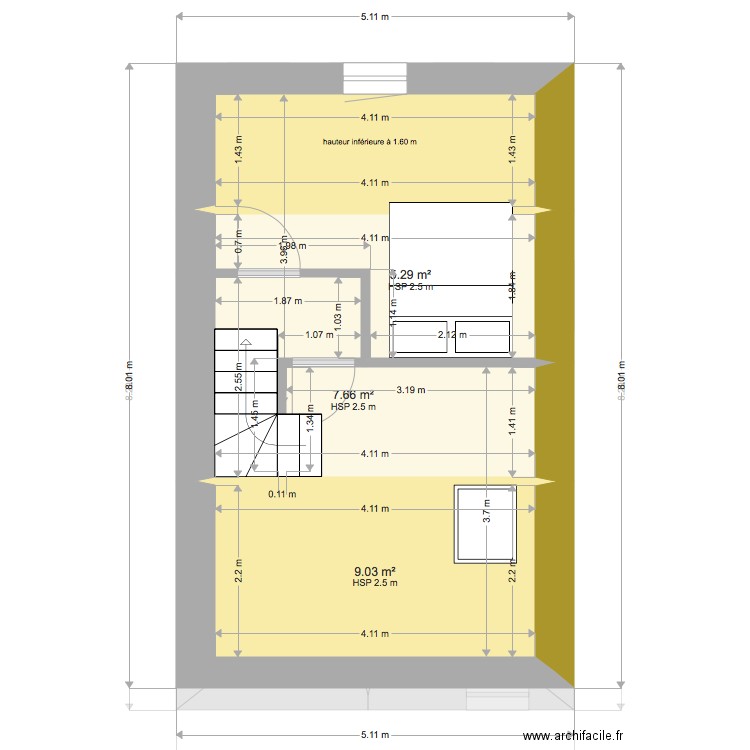 Paris 2. Plan de 0 pièce et 0 m2