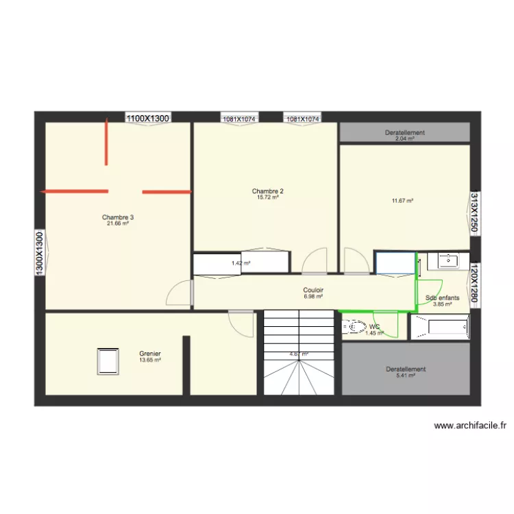 Plan Tchangue et Sindjoun. Plan de 