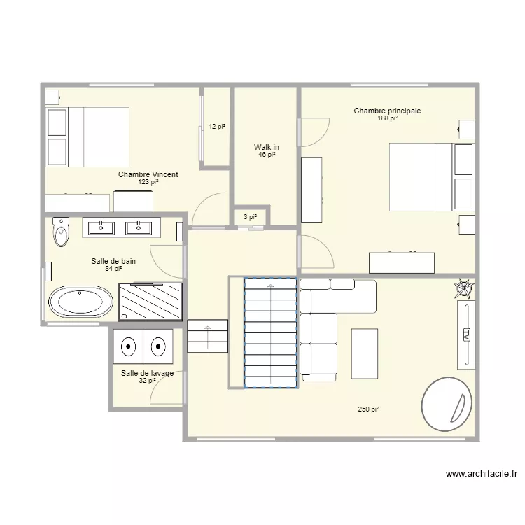 Étage Madrigal avril 2021. Plan de Étage Madrigal avril 2021. Plan de