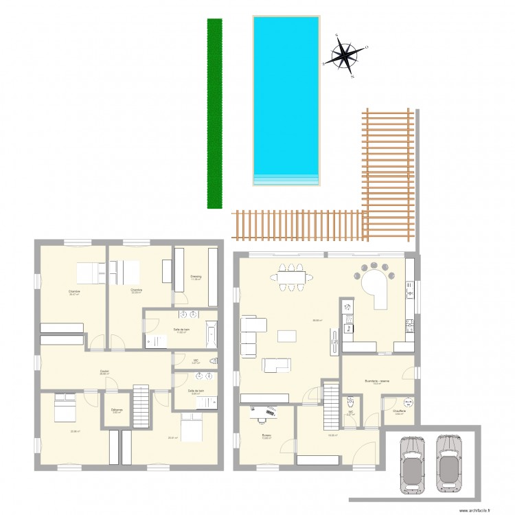 projet perso 3. Plan de 0 pièce et 0 m2