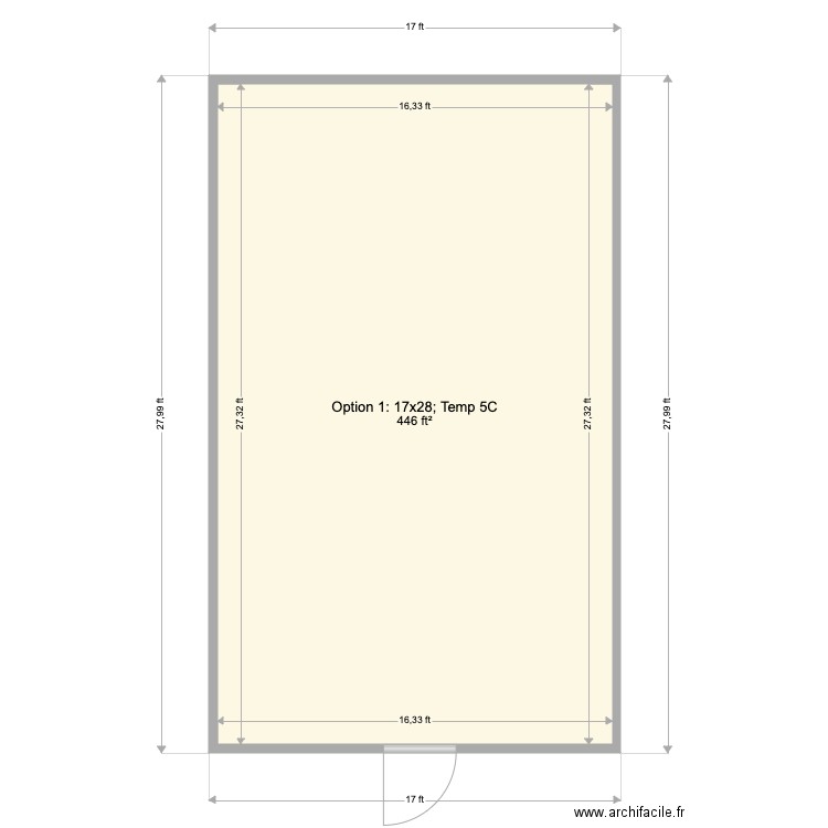 PPD 3 17x28. Plan de 0 pièce et 0 m2