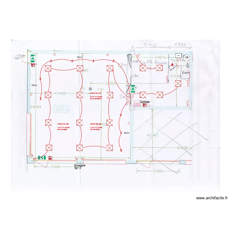 plan Elec. Plan de plan Elec. Plan de