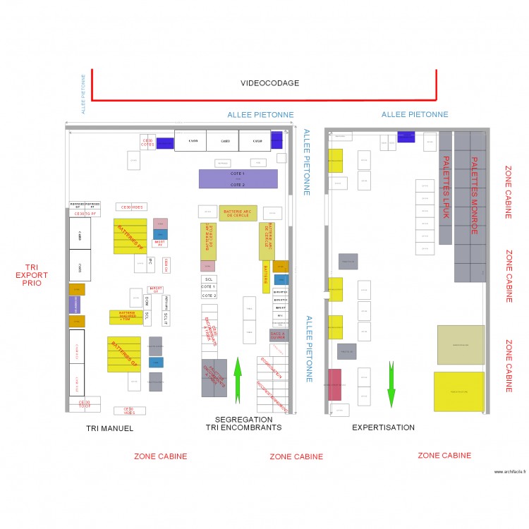 travail V4. Plan de 0 pièce et 0 m2