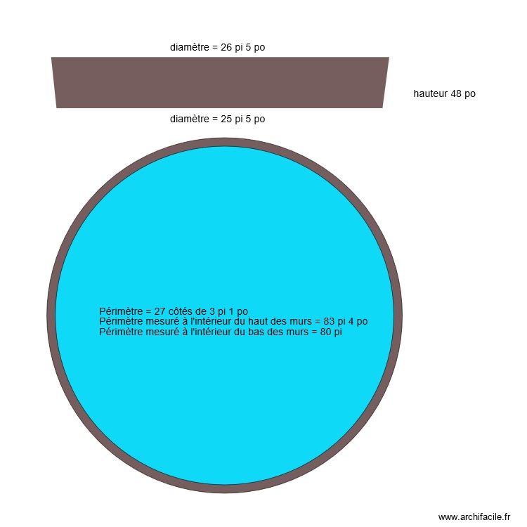 Piscine 2020. Plan de 0 pièce et 0 m2