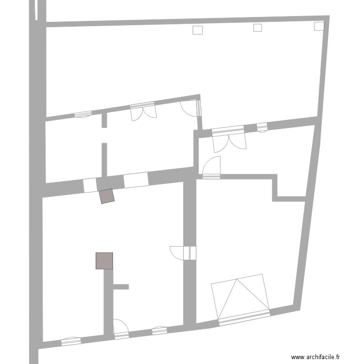 Maison Malling selon plan architecte. Plan de 0 pièce et 0 m2