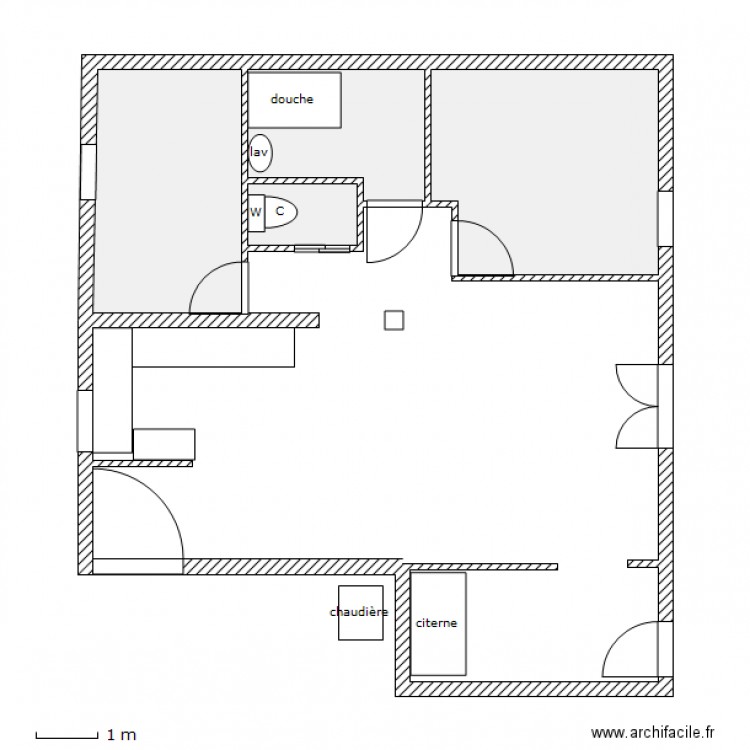 2013 06 03 apres visite . Plan de 0 pièce et 0 m2