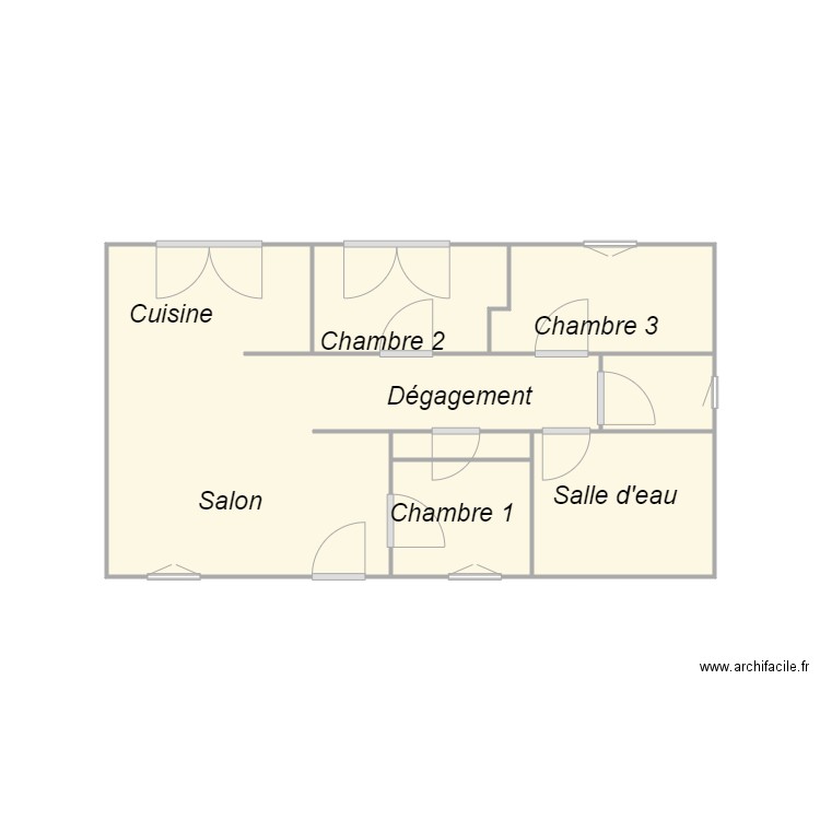 Croquis SCI LA PROVENCALE. Plan de 0 pièce et 0 m2
