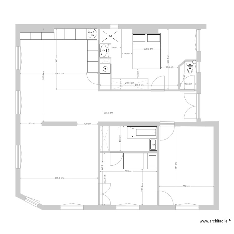 fabre projet 22 octobre. Plan de 0 pièce et 0 m2