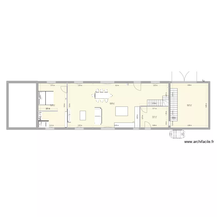 PLAN RDC MALAUNAY (1 bien V2) . Plan de PLAN RDC MALAUNAY (1 bien V2) . Plan de