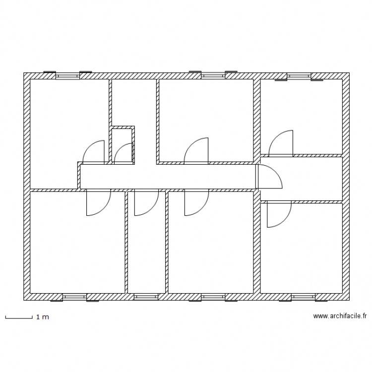 bonnemaison. Plan de 0 pièce et 0 m2