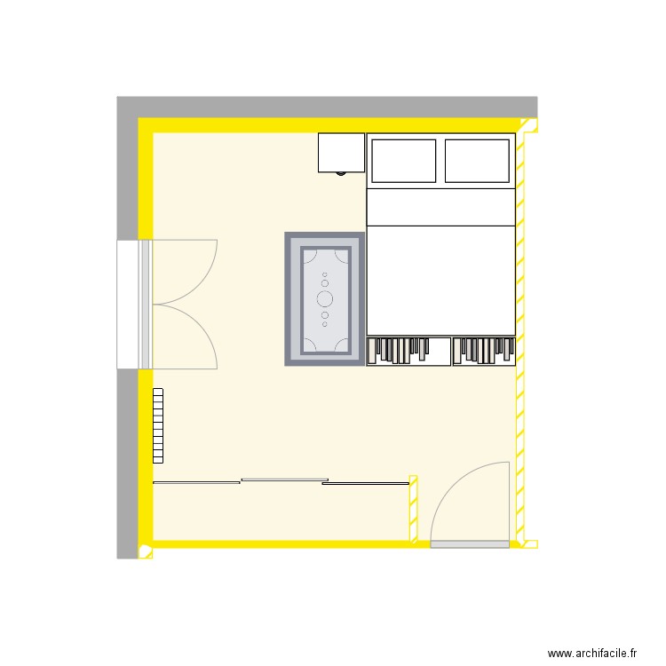 chambre rudy. Plan de 0 pièce et 0 m2