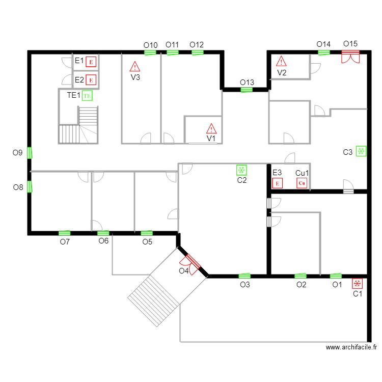 batPublicTest. Plan de 0 pièce et 0 m2