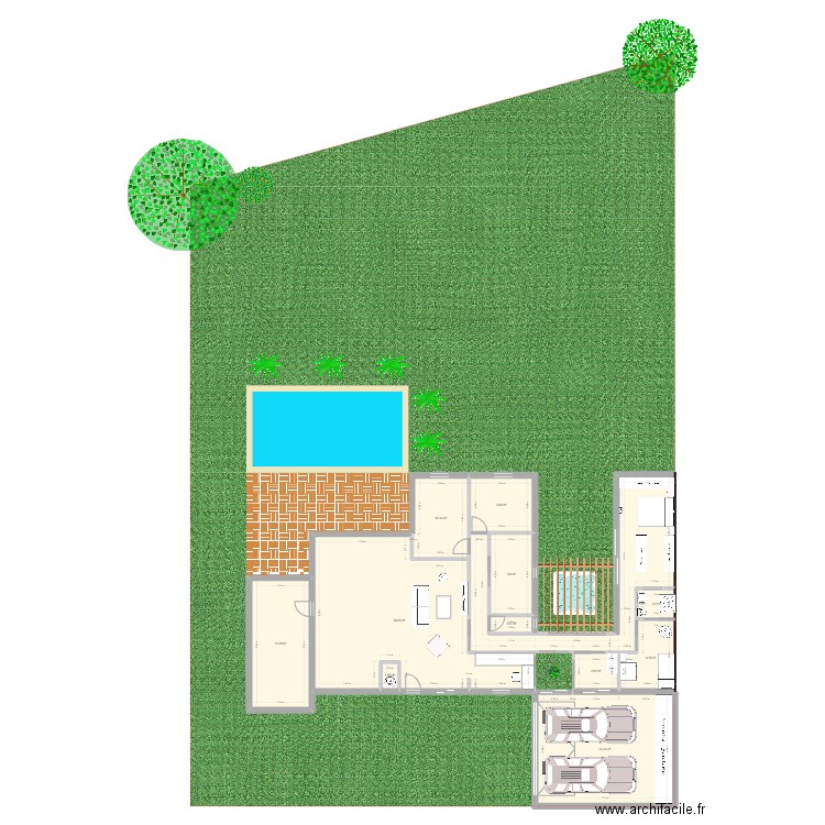 Maison. Plan de 0 pièce et 0 m2