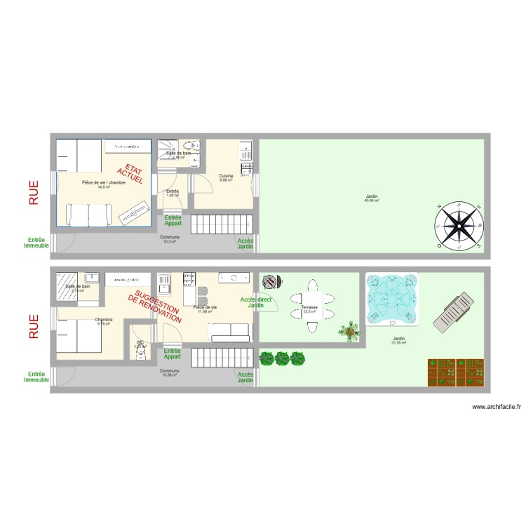BLIQUE Vayringe. Plan de 0 pièce et 0 m2