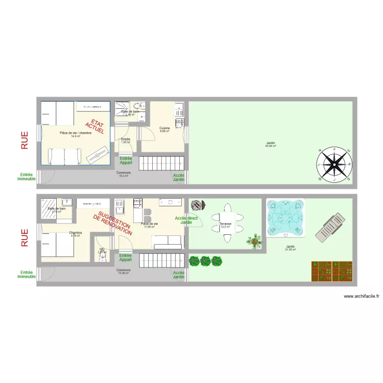 BLIQUE Vayringe. Plan de 