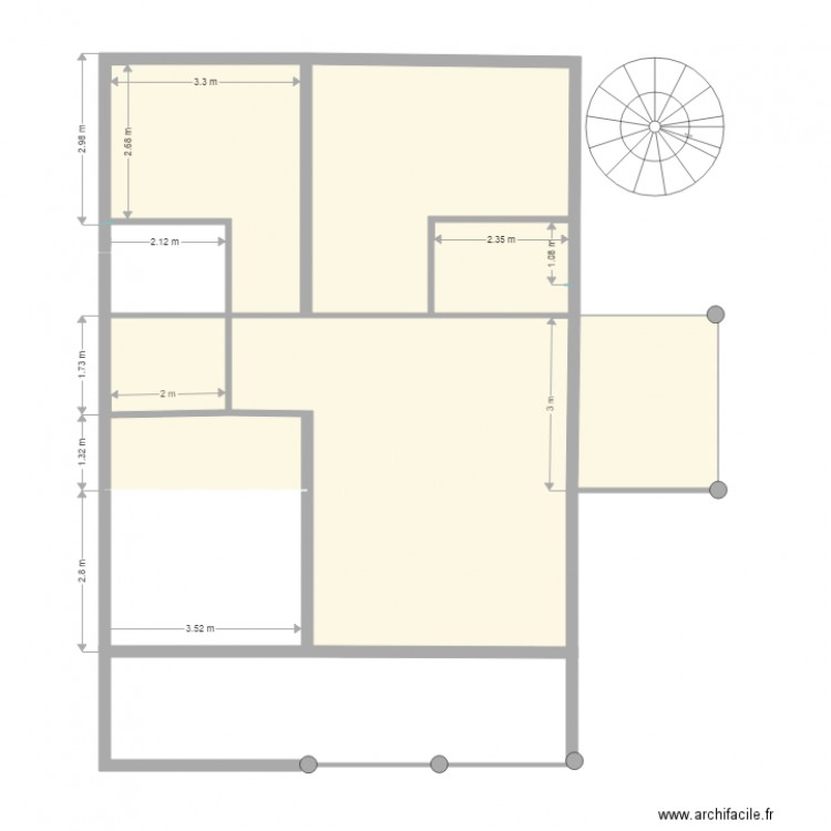 faux plafond apparent. Plan de 0 pièce et 0 m2