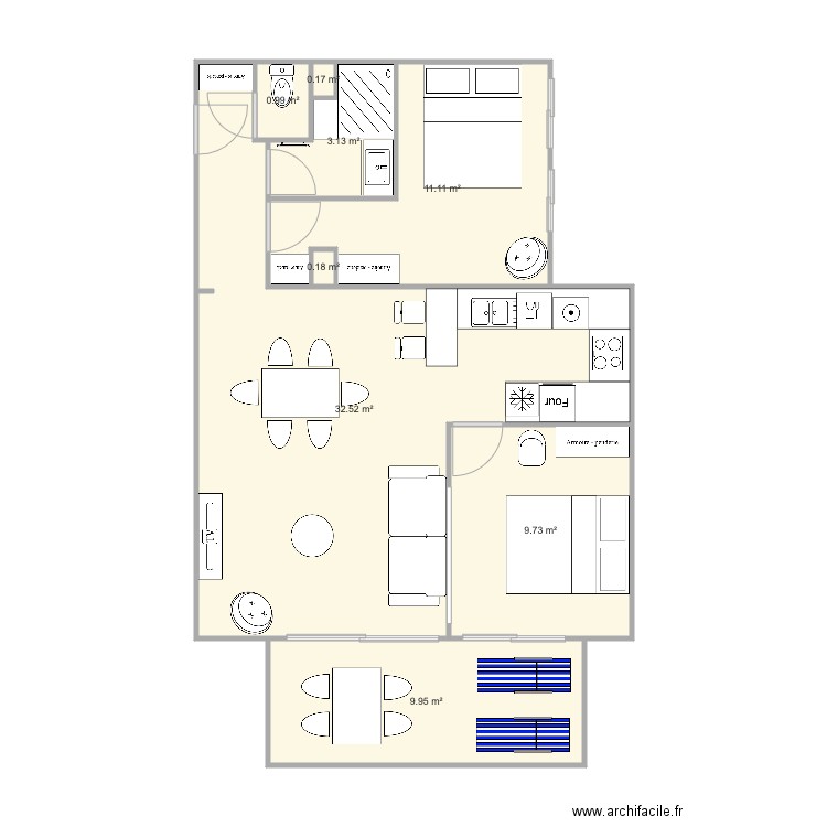 Santa Clara 2 version 30cm. Plan de 0 pièce et 0 m2