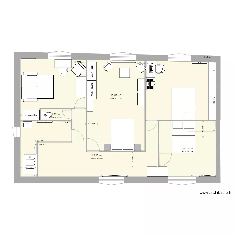 eta rect. Plan de 0 pièce et 0 m2