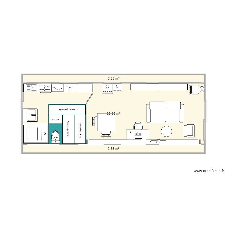 Eau Claire. Plan de 0 pièce et 0 m2