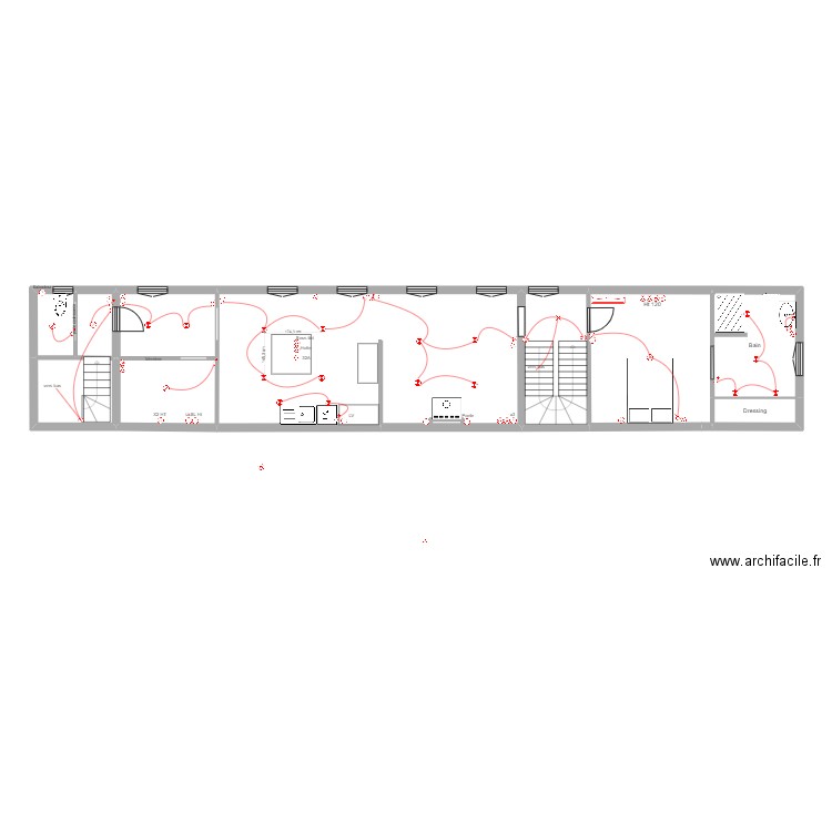 DELALANDE  niveau 1. Plan de 0 pièce et 0 m2