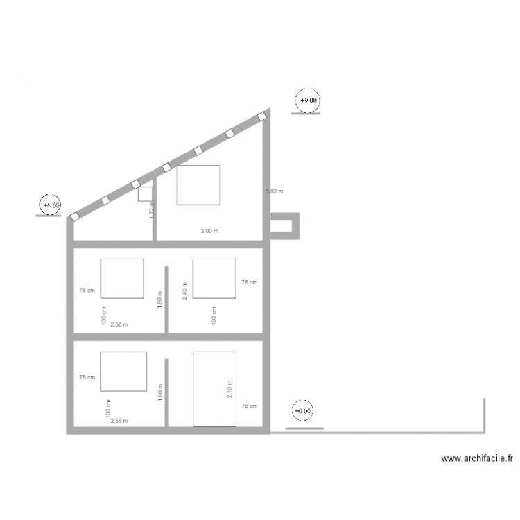 COUPE BB. Plan de 0 pièce et 0 m2