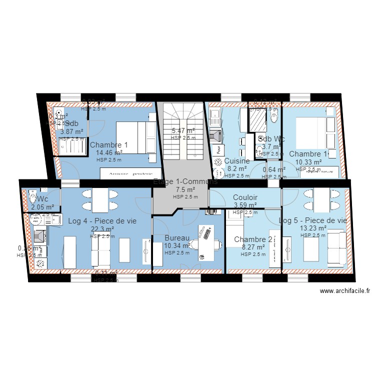 DIETLIN Cyril. Plan de 0 pièce et 0 m2
