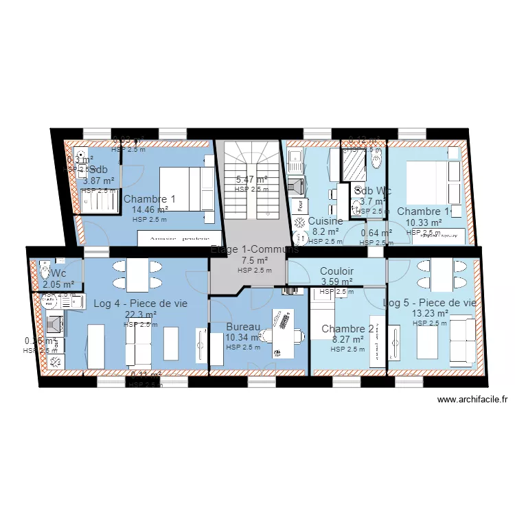 DIETLIN Cyril. Plan de 