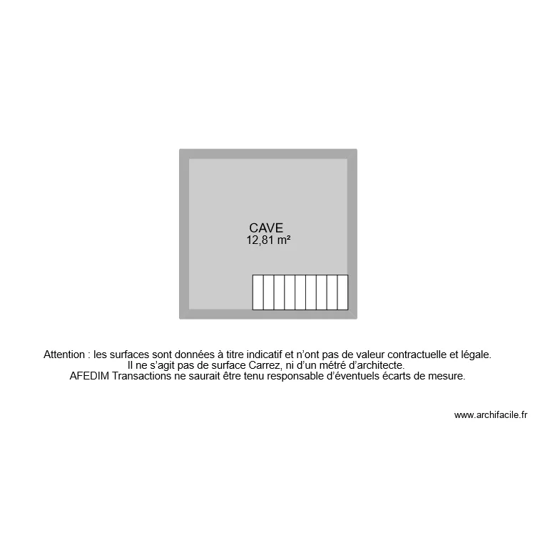 BI9251 CAVE. Plan de 