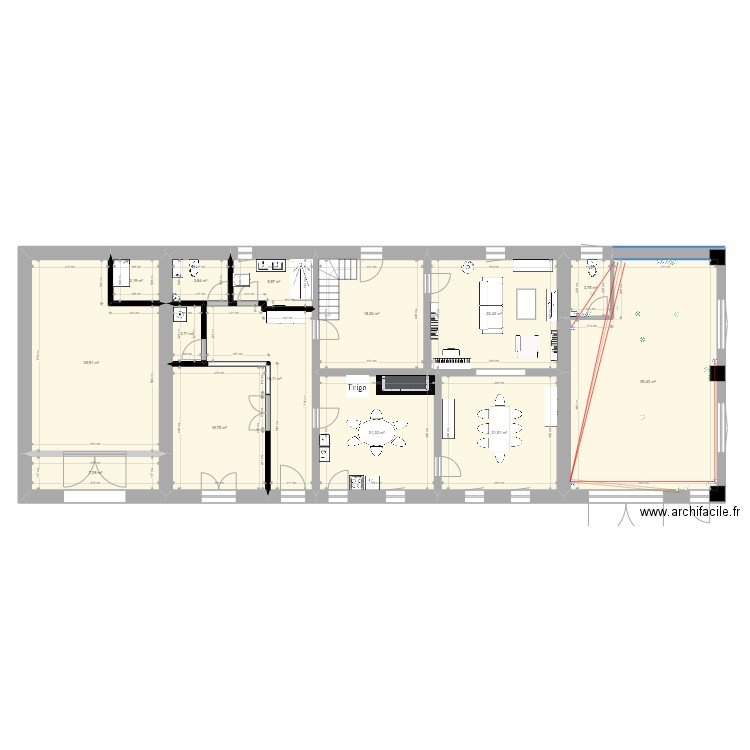 NAVARRE RDC 2. Plan de 0 pièce et 0 m2