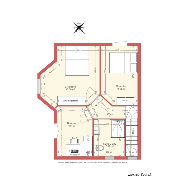 BI 1355 GOETZ  etage. Plan de 0 pièce et 0 m2